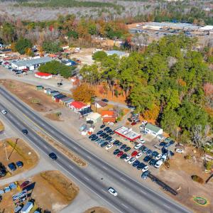 Drone / aerial view