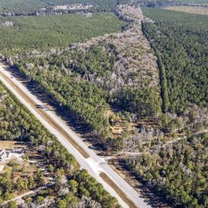 Bird's eye view featuring a rural view
