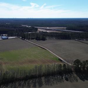 Bird's eye view featuring a rural view