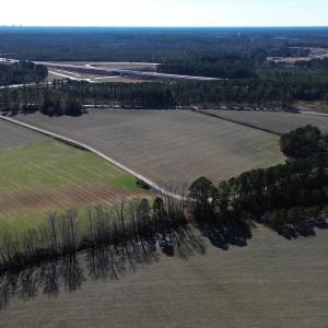 Drone / aerial view with a rural view