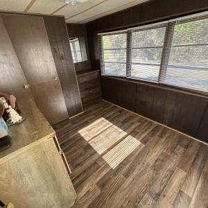 Interior space featuring wood finished floors and