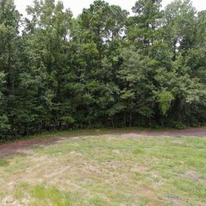 Drone / aerial view with a view of trees and a rur