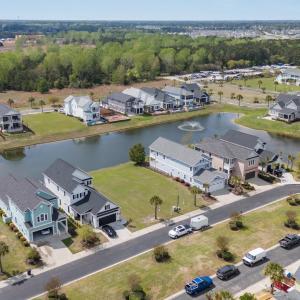 Bird's eye view featuring a residential view and a