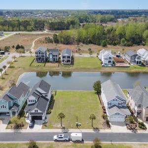 Drone / aerial view featuring a residential view a