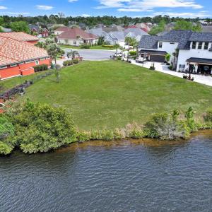 Drone / aerial view with a residential view and a