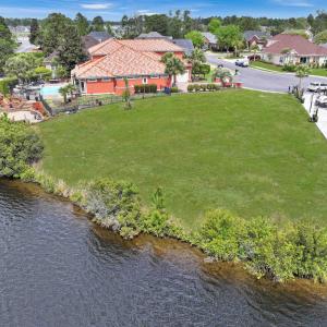 Bird's eye view with a residential view and a wate