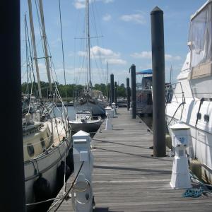 View of dock area