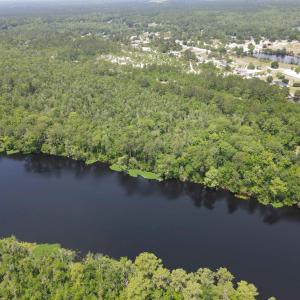 Aerial overview of property's location featuring a