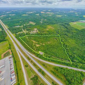 Aerial view of property and surrounding area featu