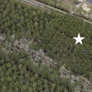 Map / location with property boundaries highlighte