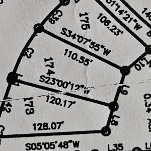 Map of parcels