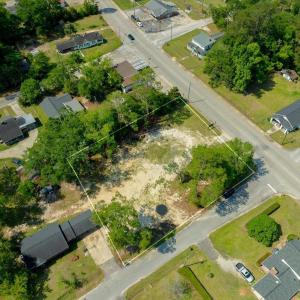 Aerial perspective of suburban area featuring prop