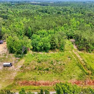 Drone / aerial view of a heavily wooded area