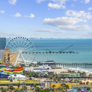 Water view with nearby urban area