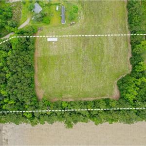 View of property location with property parcel out