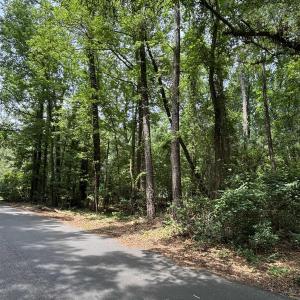 View of asphalt road featuring a view of trees