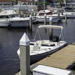 Dock featuring a water view
