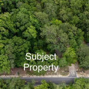 Aerial view of property's location