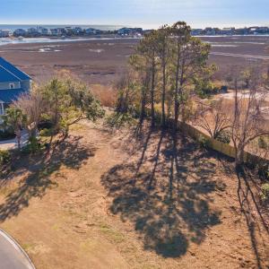 View from above of property featuring a nearby bod