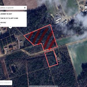 6.49 acre red hatched area is NOT included in the