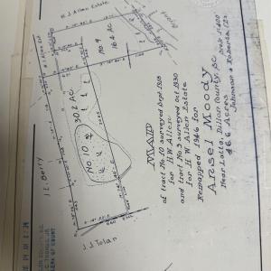 Survey map / technical document