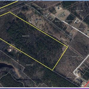 Aerial overview of property's location featuring p