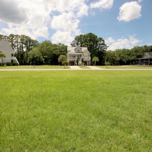 View of green lawn