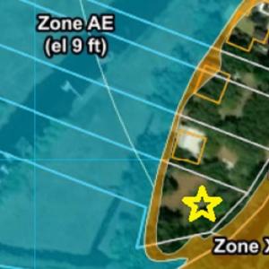 Aerial overview of property's location