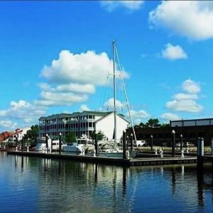 Dock featuring a water view