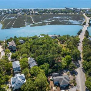 Aerial overview of property's location featuring a