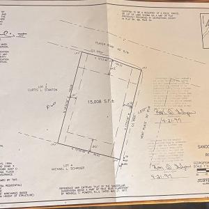 Survey map / technical document