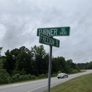 Exterior view of a heavily wooded area