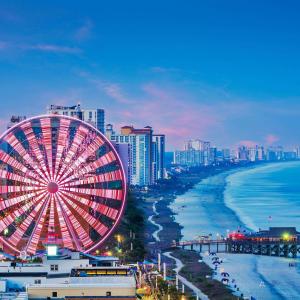 Water view with skyline
