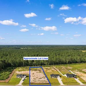 Aerial view of property's location featuring a for