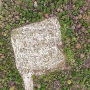 Aerial view of property and surrounding area