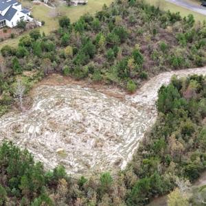 Aerial overview of property's location