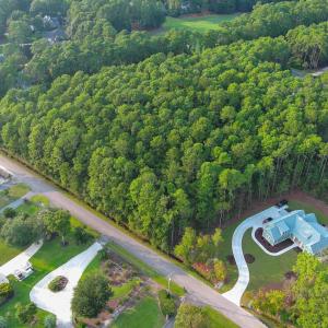 Aerial view of property's location featuring a for