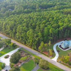 Aerial overview of property's location featuring a