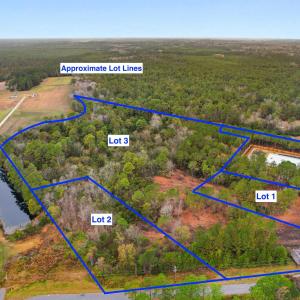 View of rural area with a forest and property parc