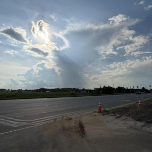 View of asphalt road