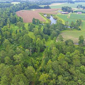 Aerial overview of property's location featuring r