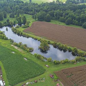 Aerial view of property and surrounding area featu