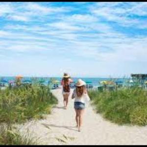 Water view with local beach