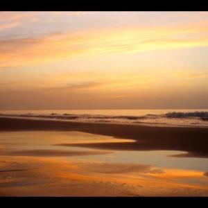 Water view featuring nearby beach