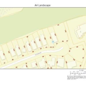 Map of parcels