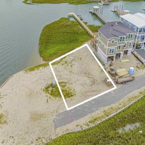 Bird's eye view of a large body of water