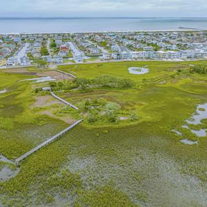Aerial view of property's location with a nearby b
