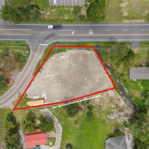 Aerial view of property and surrounding area featu