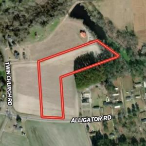 Map / location with property parcel outlined