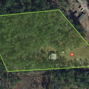 Aerial overview of property's location featuring p